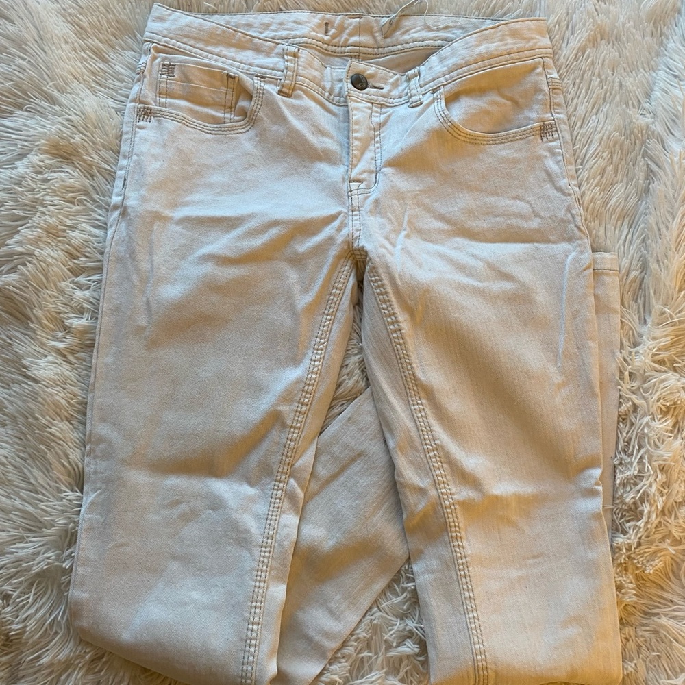 Free People White Jeans
